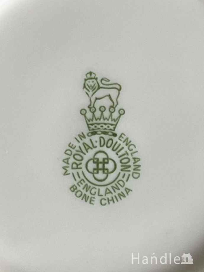 ロイヤルドルトンのスクエア型のお皿、イギリスから届いたアンティーク