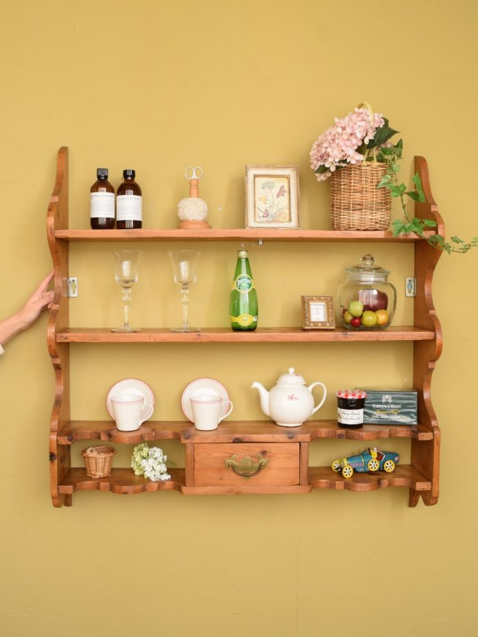 イギリスアンティーク オールドパイン アンティーク家具 ウォール