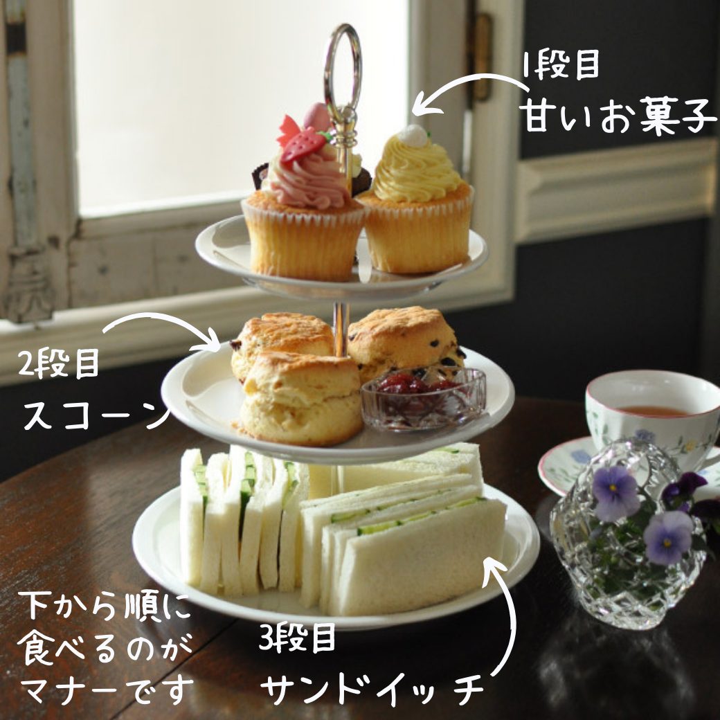 アフタヌーンティーに欠かせないスリーティアーズとは？【公式】Handle