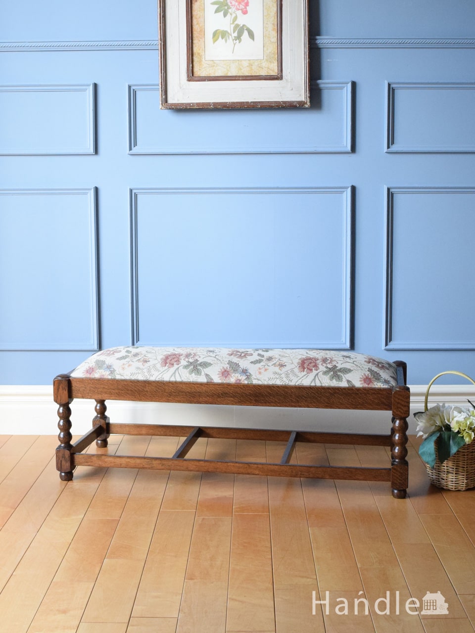 受渡し予定者決定】アンティーク 木製 椅子 ベンチ