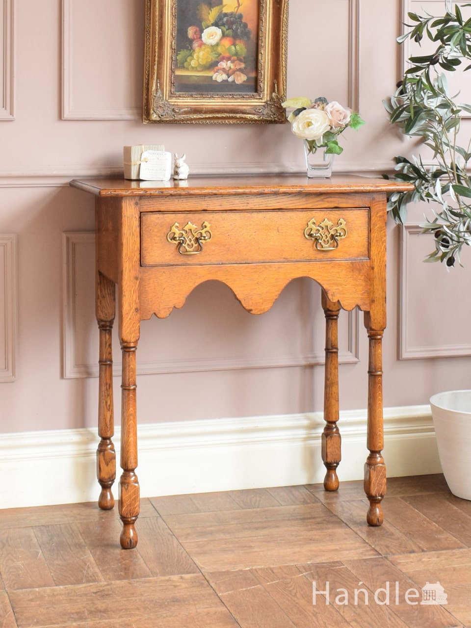 アンティーク風のミシン台(m-255-f)｜アンティーク風