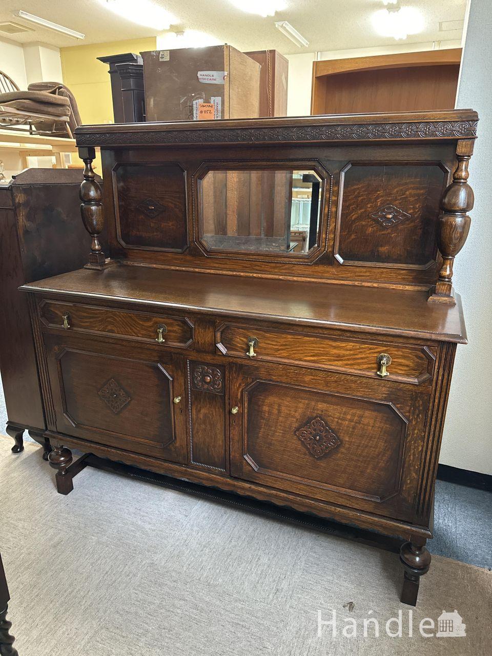 1930年代のアンティーク パインキャビネット(x-372-f)｜アンティーク家具