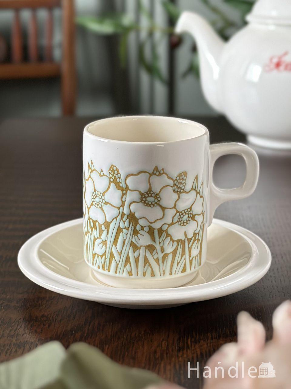 英国から届いたビンテージのカップ＆ソーサー、ジョンソンブラザーズ