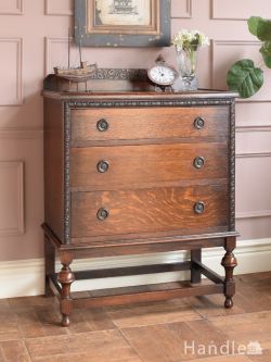 送料込】英国アンティーク 家具 チェスト ヴィンテージ 英国