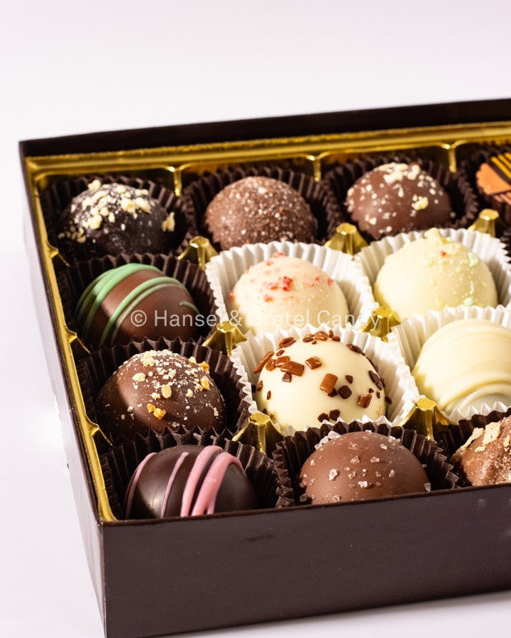 16pc Pre Packaged Assorted Truffles - Hansel And Gretel Candy