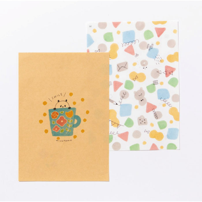 mizutama100枚レターブック | 八文字屋OnlineStore