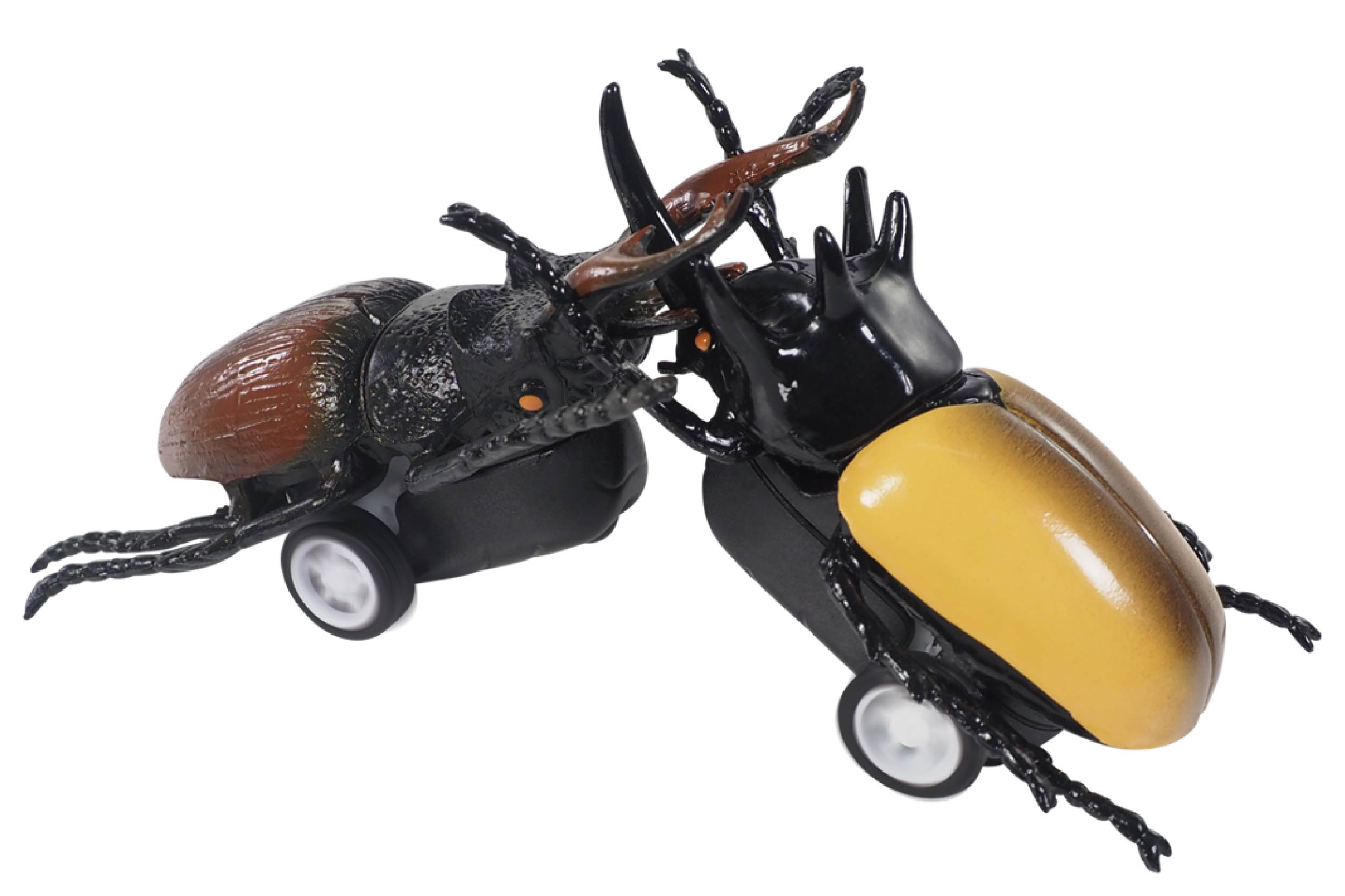激突プルバックカー カブト＆クワガタセット | 株式会社ハック