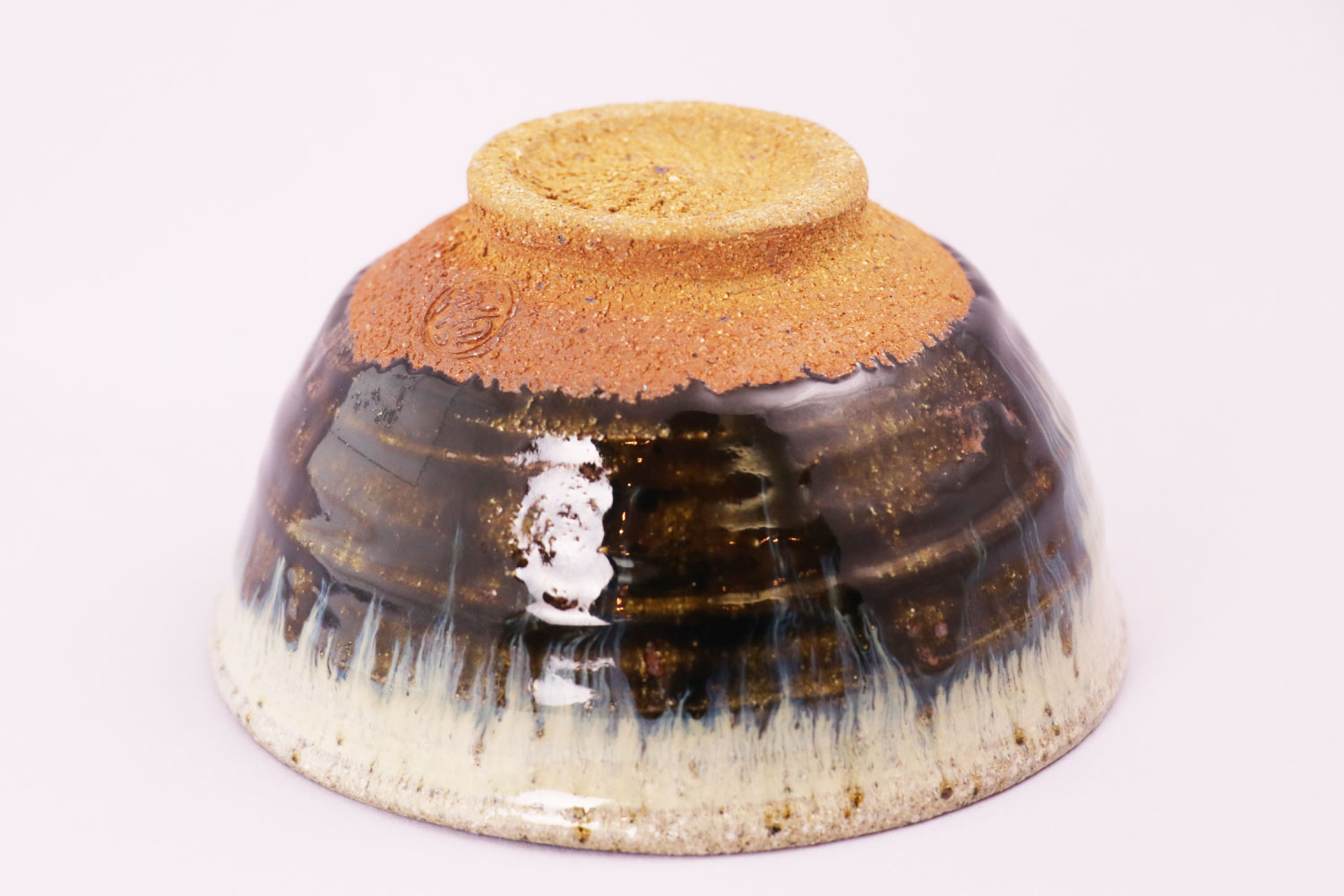 西岡小十 唐津 花器 朝鮮唐津 花入 共箱