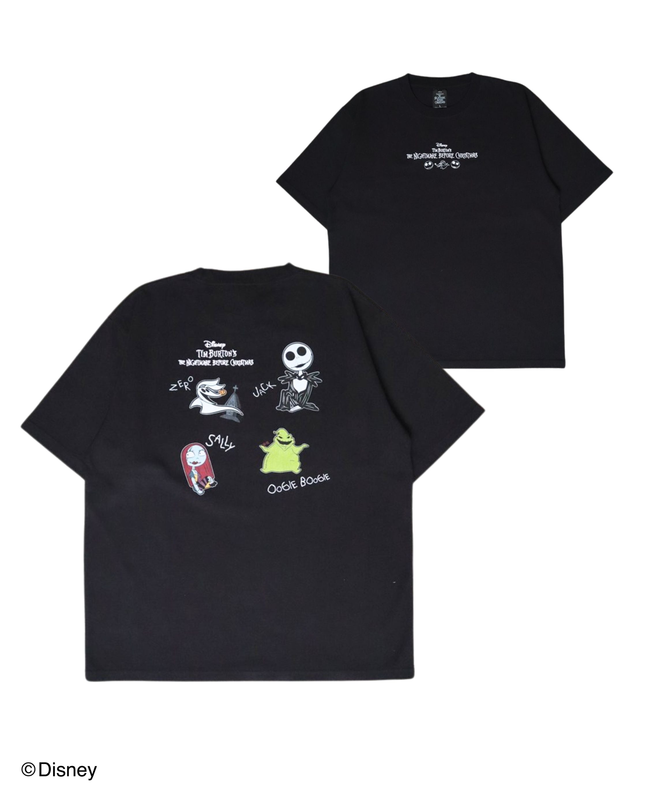 ナイトメアー・ビフォア・クリスマス】Multi Illust Tee – Ha-Li-C