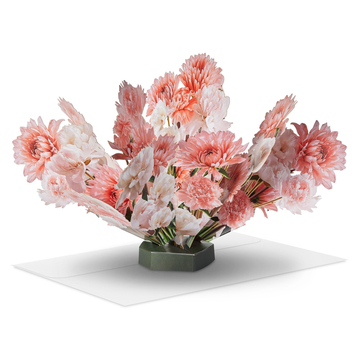 ビルド・ア・ブーケ カーネーション｜ベースとお花を選んで飾れる立体