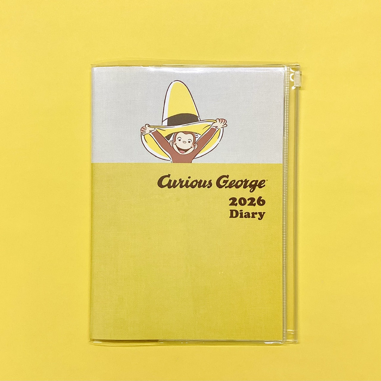 おさるのジョージ【手帳｜A5ファミリーダイアリー 2026】日本ホール