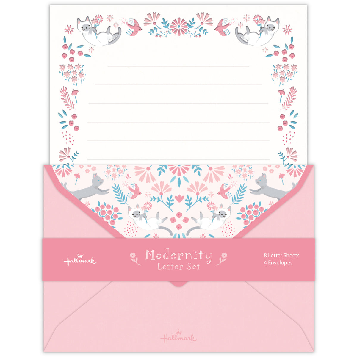 コーラルレッド【レターセット／モダニティーレターセット】｜日本