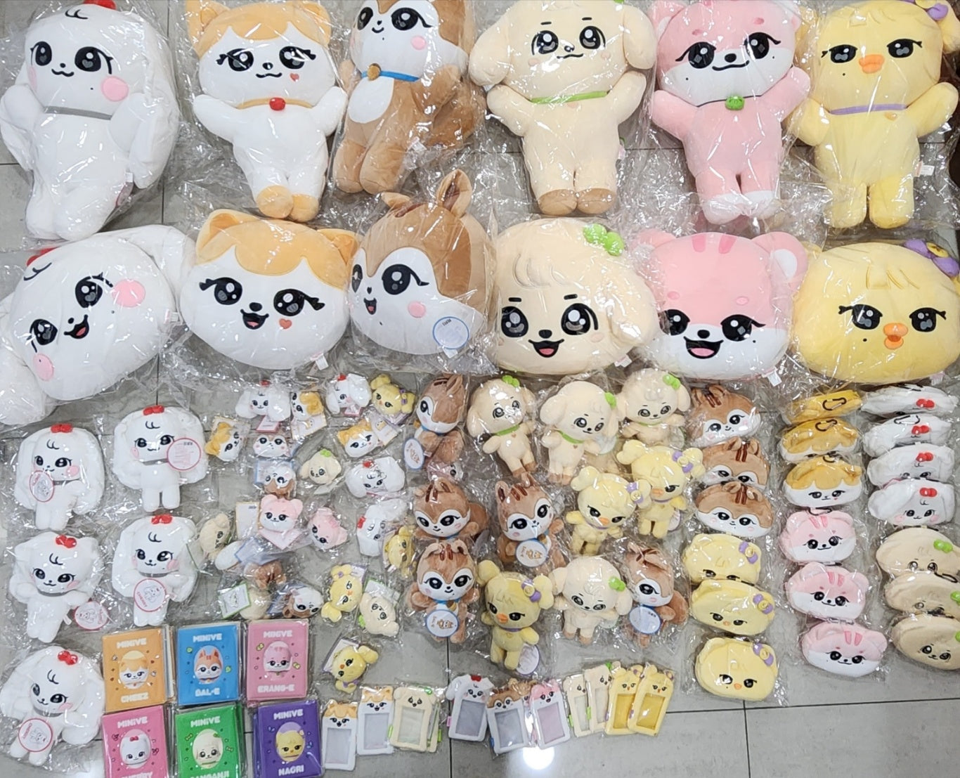 IVE minive POP-UP 20cm ぬいぐるみ コンプリートセット IVE minive