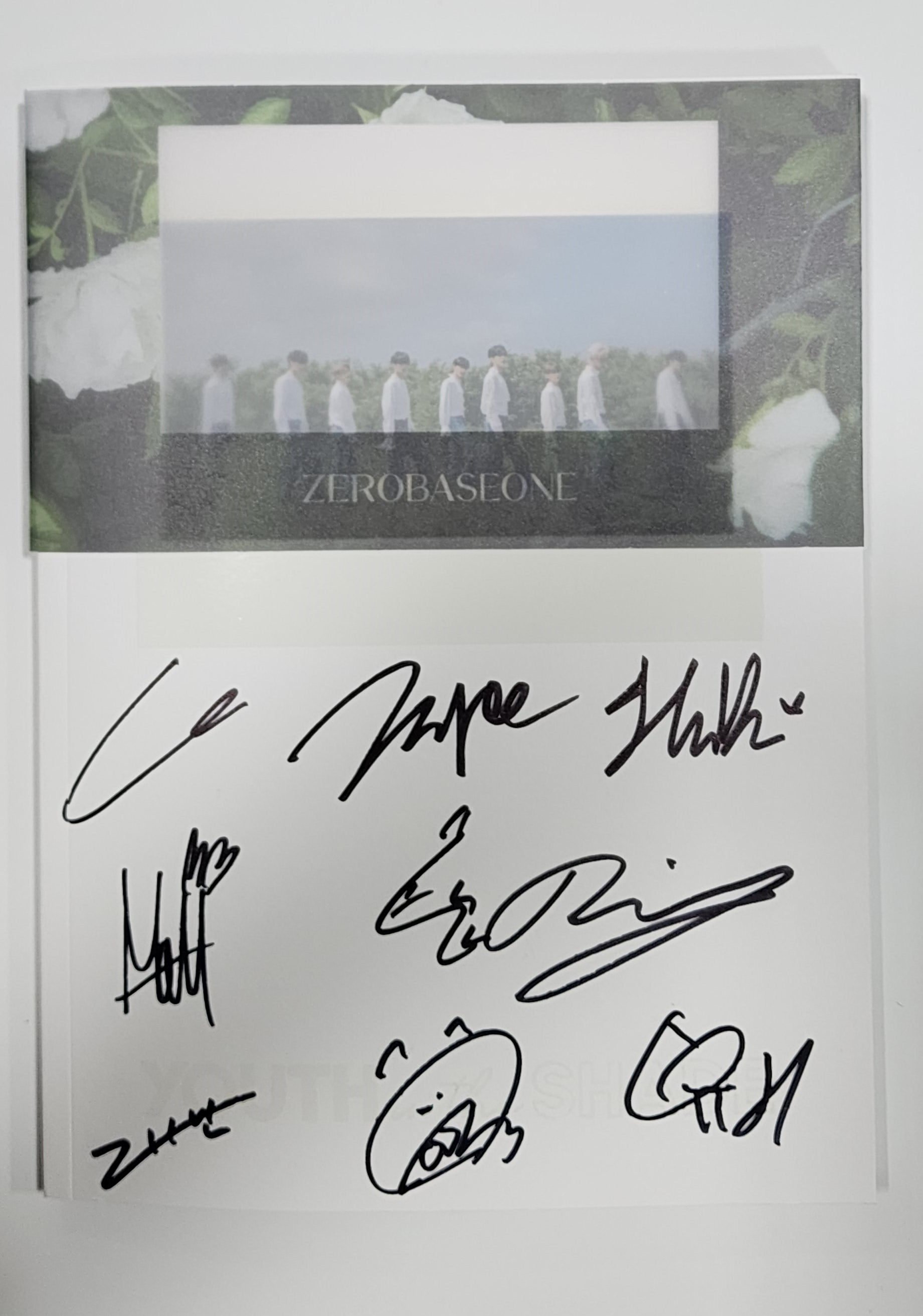 ZEROBASEONE テレ 直筆サイン入り ポラロイド チェキ ZEROBASEONE