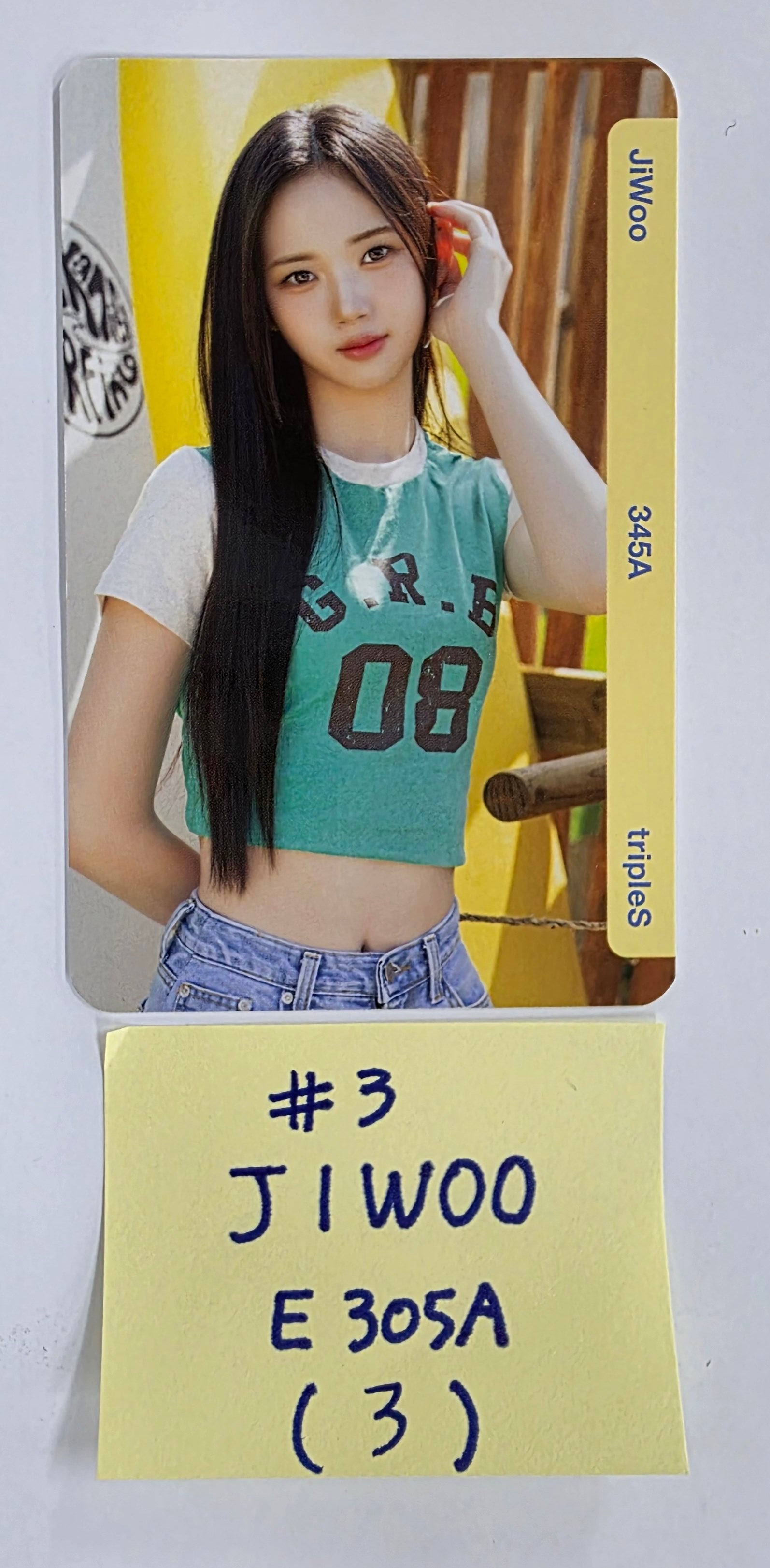 tripleS ユヨン objekt 日本fc 更新特典 aa352 tripleS ユヨン objekt