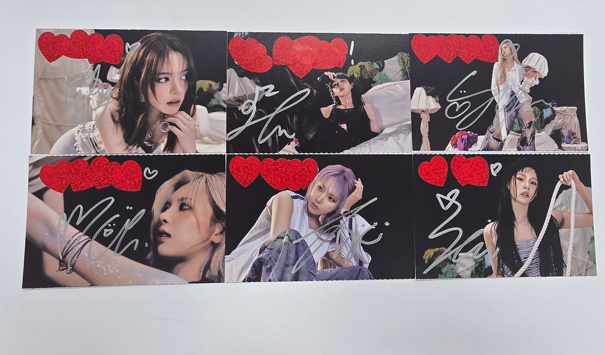 mnmixx ジウサイン入りポラロイド写真 mnmixx ジウサイン入り