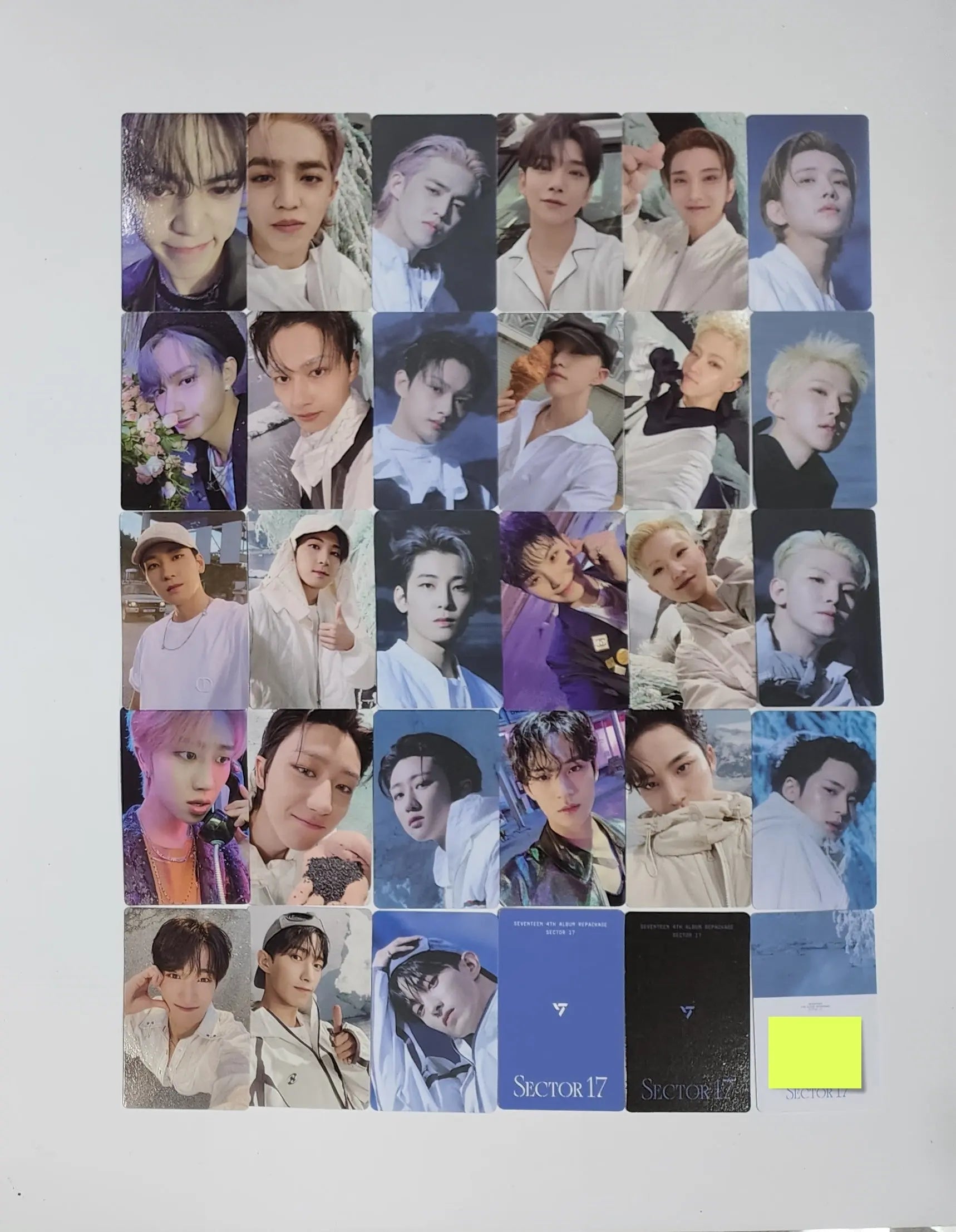 SEVENTEEN SECTOR 17 ラキドロ 6種コンプセット ジュン SEVENTEEN JUN