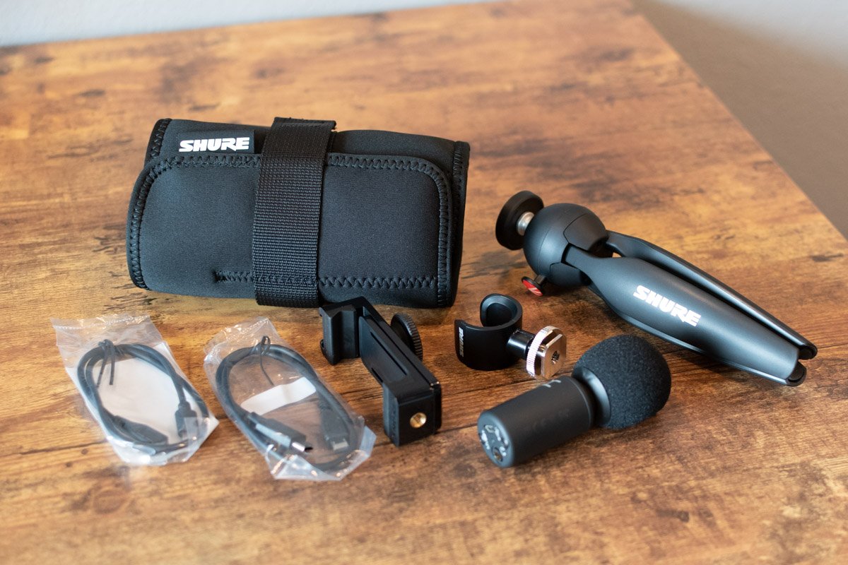 Shure MV88+ Video Kit Mic and Video Accessory Kit – Haggerty's