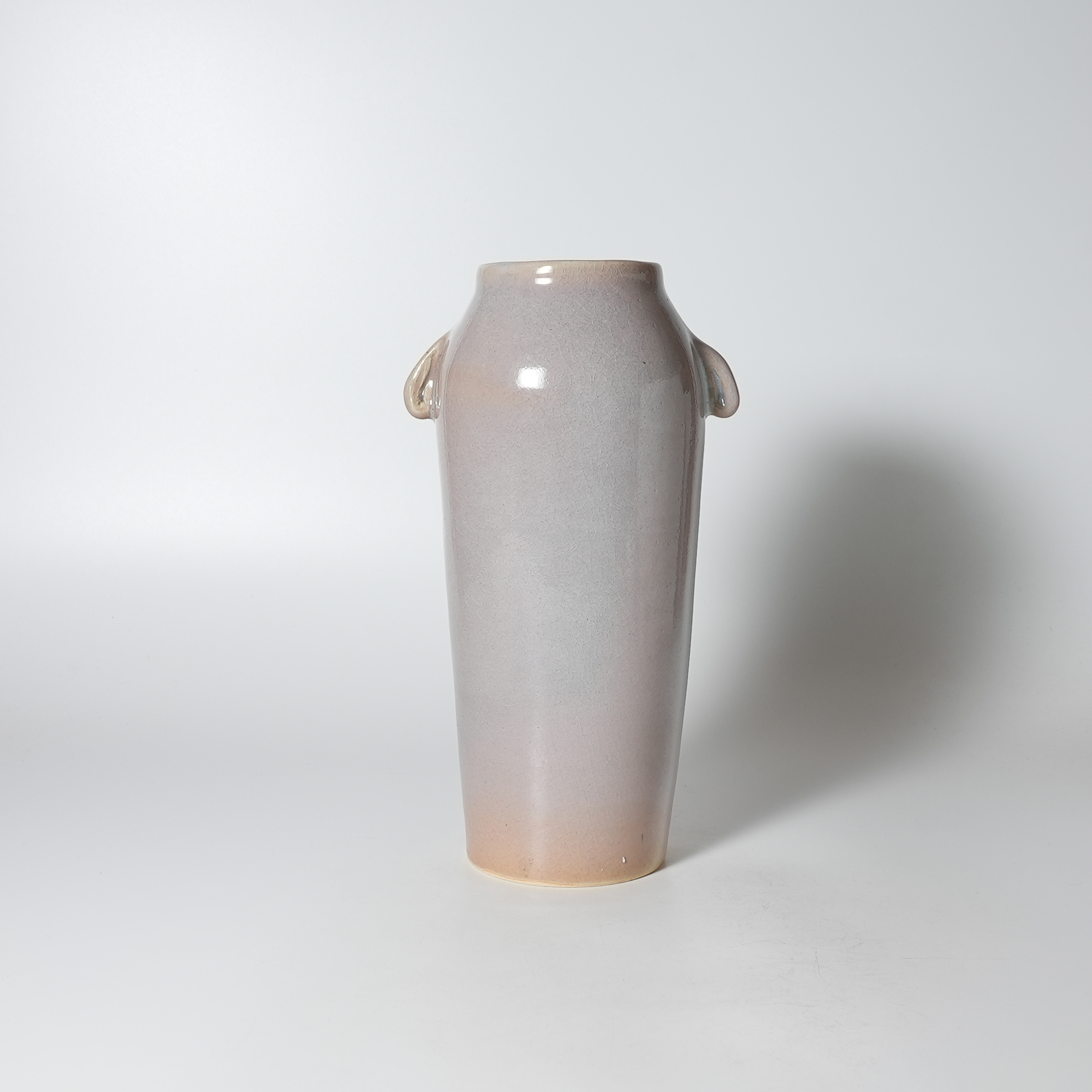 窯変耳付花入 新庄貞嗣 山口県指定無形文化財保持者 萩焼 | 萩焼屋