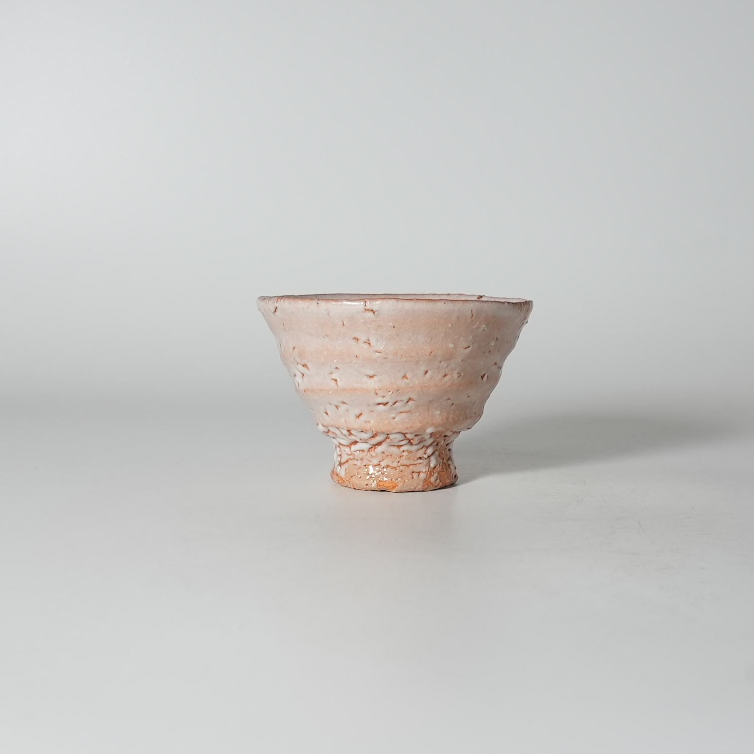 大和努作出来良萩ぐい呑直径6.8㎝タトチ東な7-0406☆2F