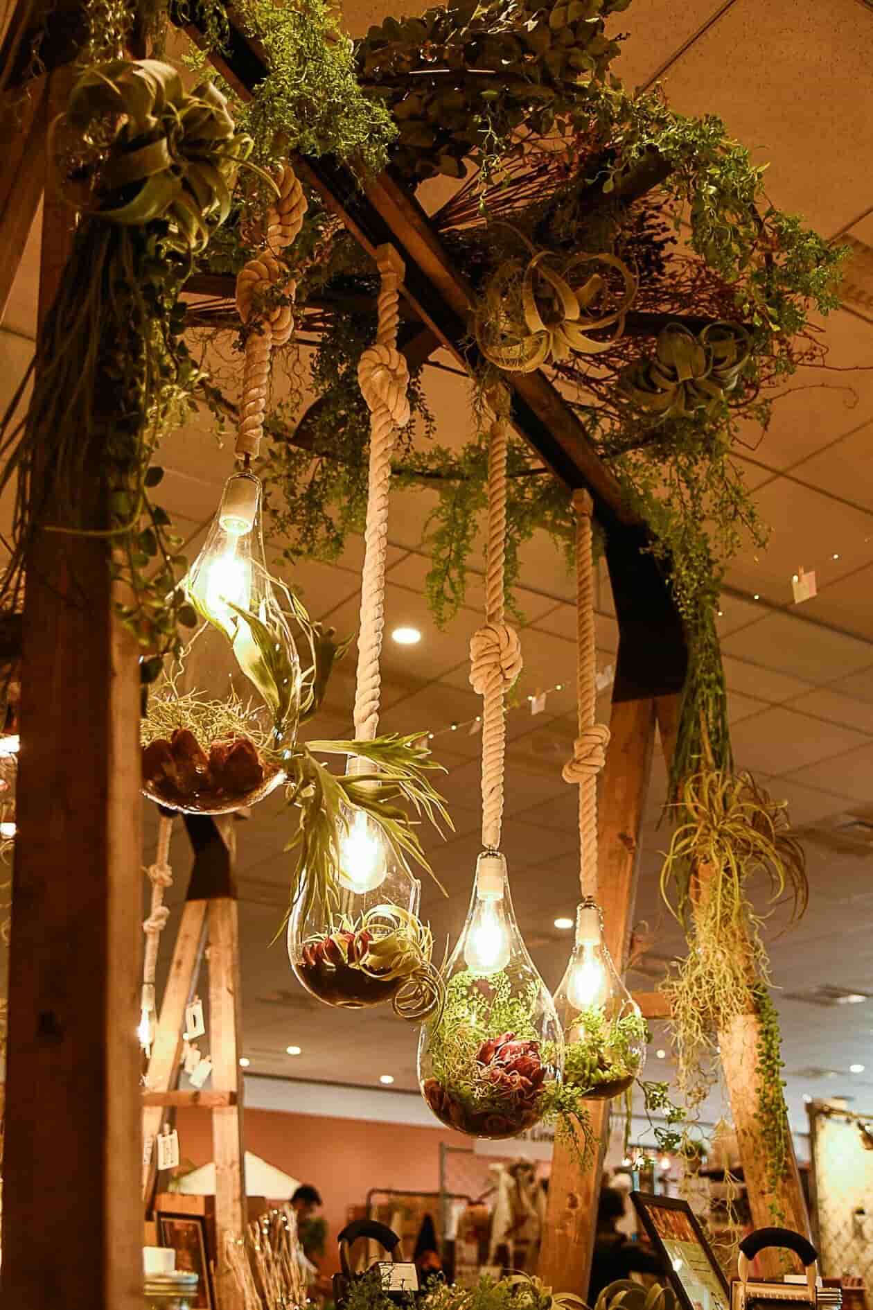 ペンダントライト ボタニカル with フェイクグリーン L｜ライト・照明