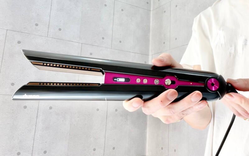 Dyson ストレートヘアアイロン ブラック/ピンク コードレス 美品 Dyson