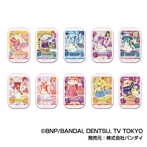 アイカツ！ ヴィレヴァン トライスター スクエア缶バッジ 美月 ユリカ