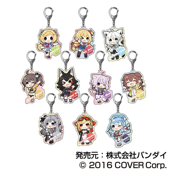 ハセ・プロ｜hololive はぐみーつ 積みアレンジ アクリルキーホルダー