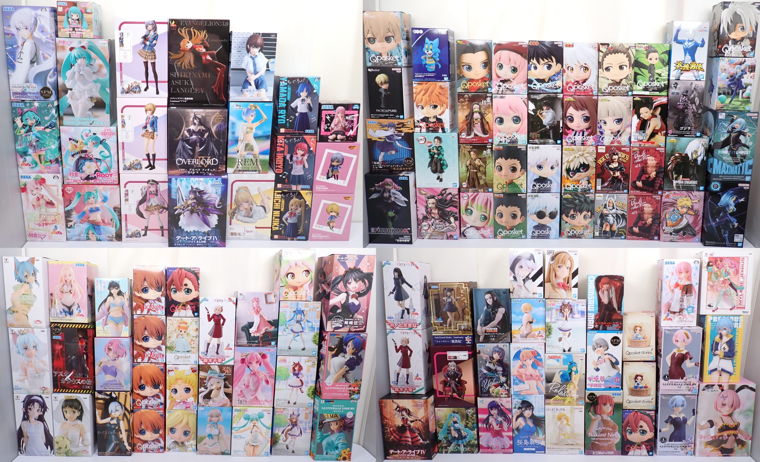 高知県にてたくさんのプライズフィギュアを買取しました | 新着情報