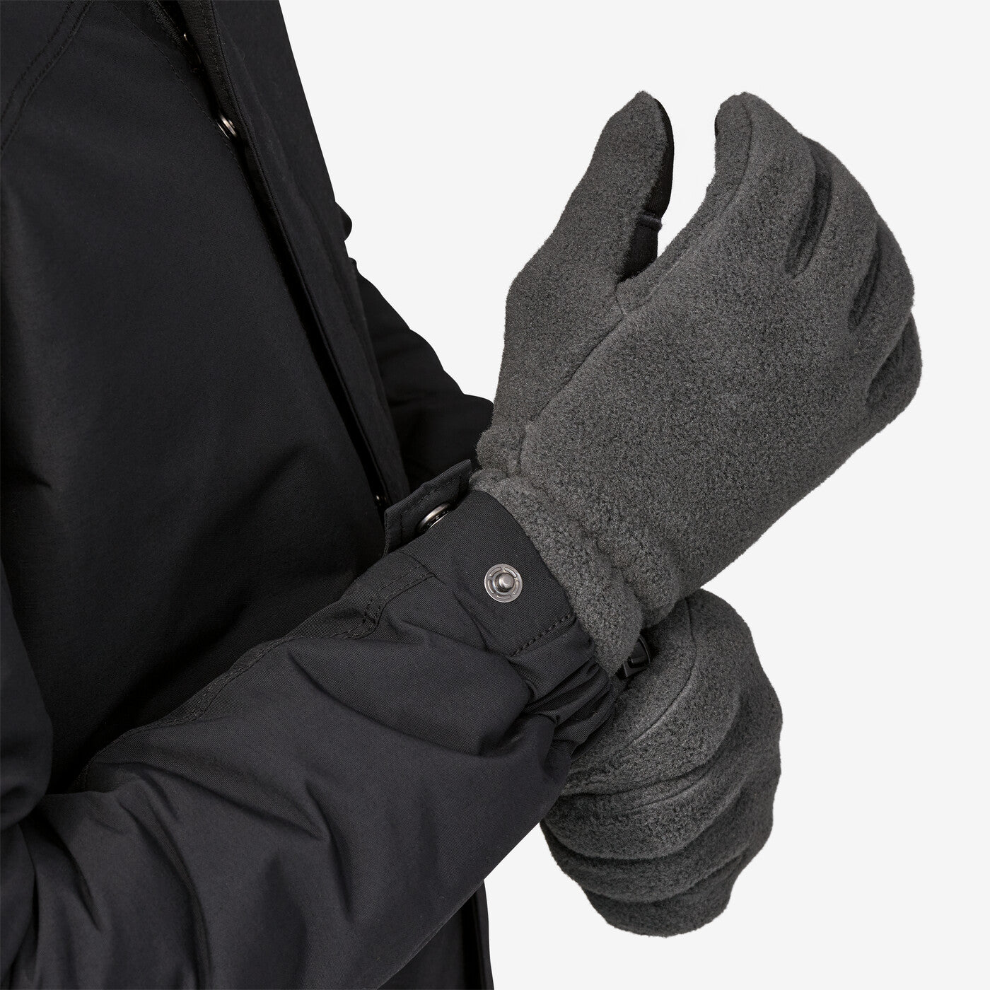 Patagonia - Synchilla Fleece Gloves - Forge Grey – Haven Surf