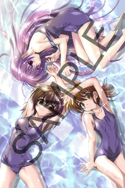 イリヤの空、UFOの夏アニメイト特典B2布製ポスター