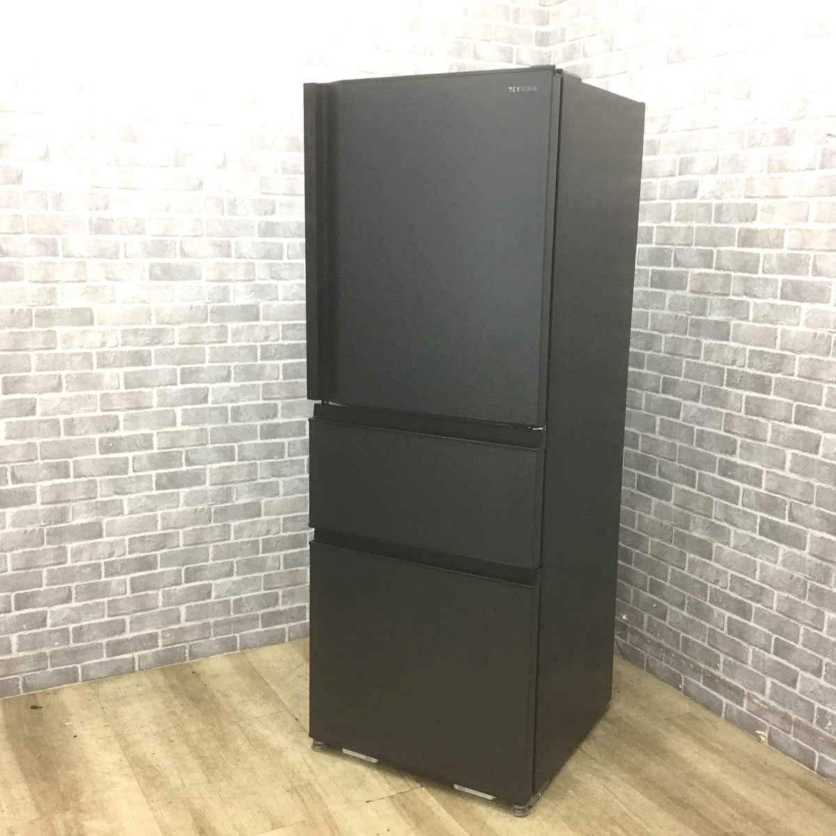 TOSHIBA GR-T33SC (KZ) 冷蔵庫 326L 冷蔵庫 VEGETA（ベジータ）SC