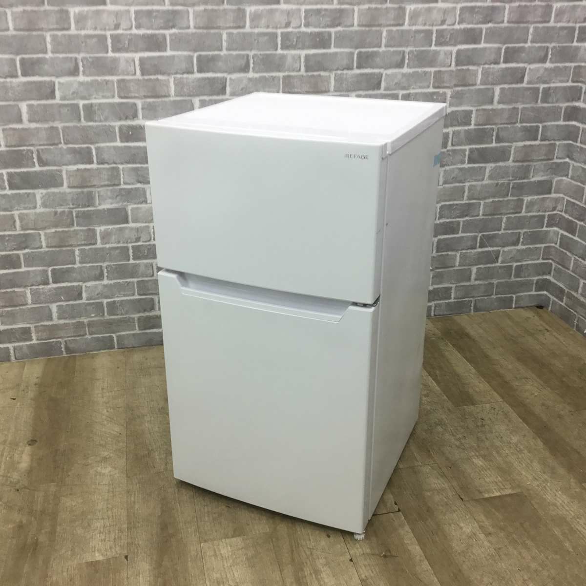 ヤマダ電機 REFAGE 冷蔵庫 2ドア 87L 右開き ホワイト YRZ-C09LW 2024