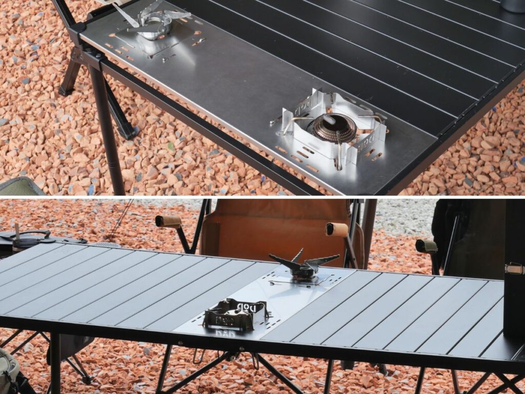 DOD新作レビュー】2つのバーナーが仕込める「ダイキチテーブル」こんな