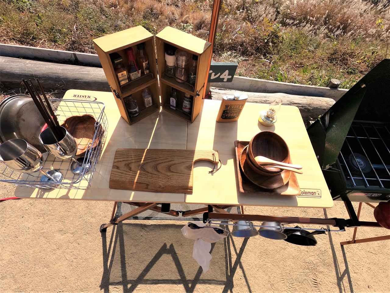 コールマン ワンタッチキッチンテーブル】「コンフォートマスター