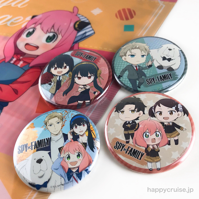 スパイファミリー 次にくる漫画大賞 缶バッジ スパイファミリー 次に