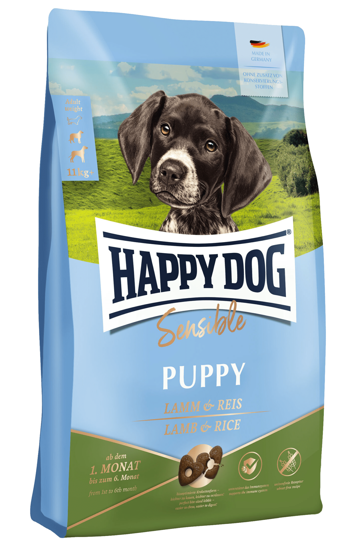 センシブル パピー ラム＆ライス | HAPPY DOG -ドイツ製の無添加