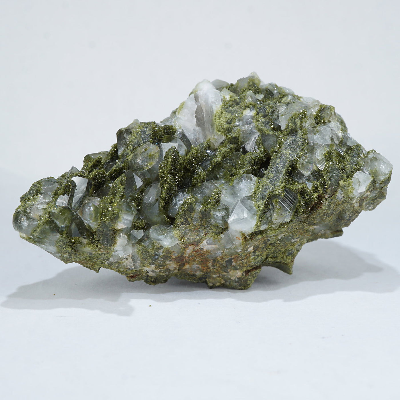 トルコ産 エピドート・水晶 – 天然石ハッピーギフト