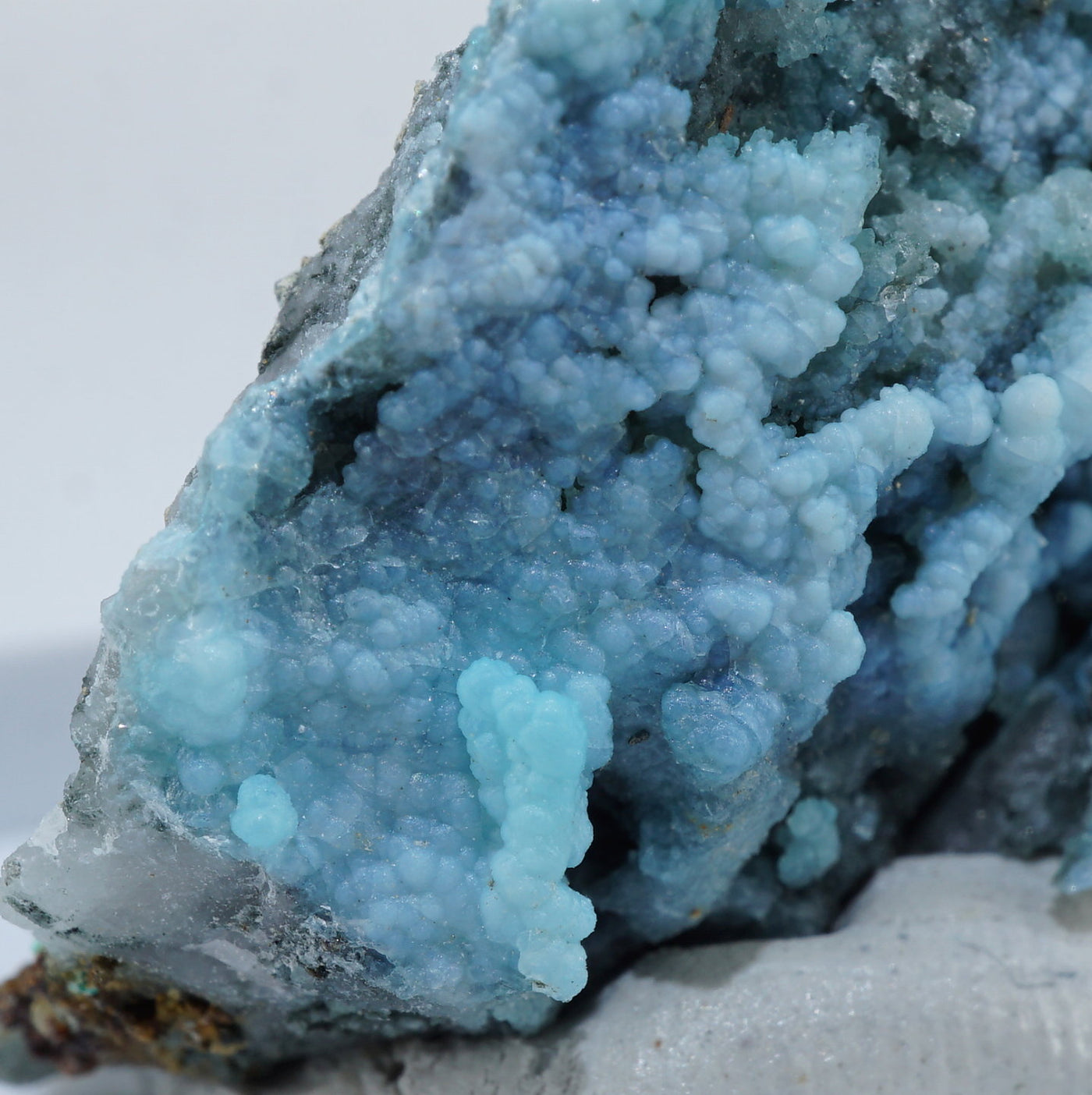 アロフェン・14g（中国産鉱物標本） Yahoo!オークション - アロフェン