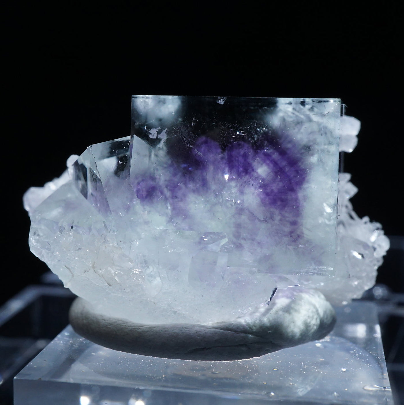 中国 浙江省産 フローライト・水晶 – 天然石ハッピーギフト