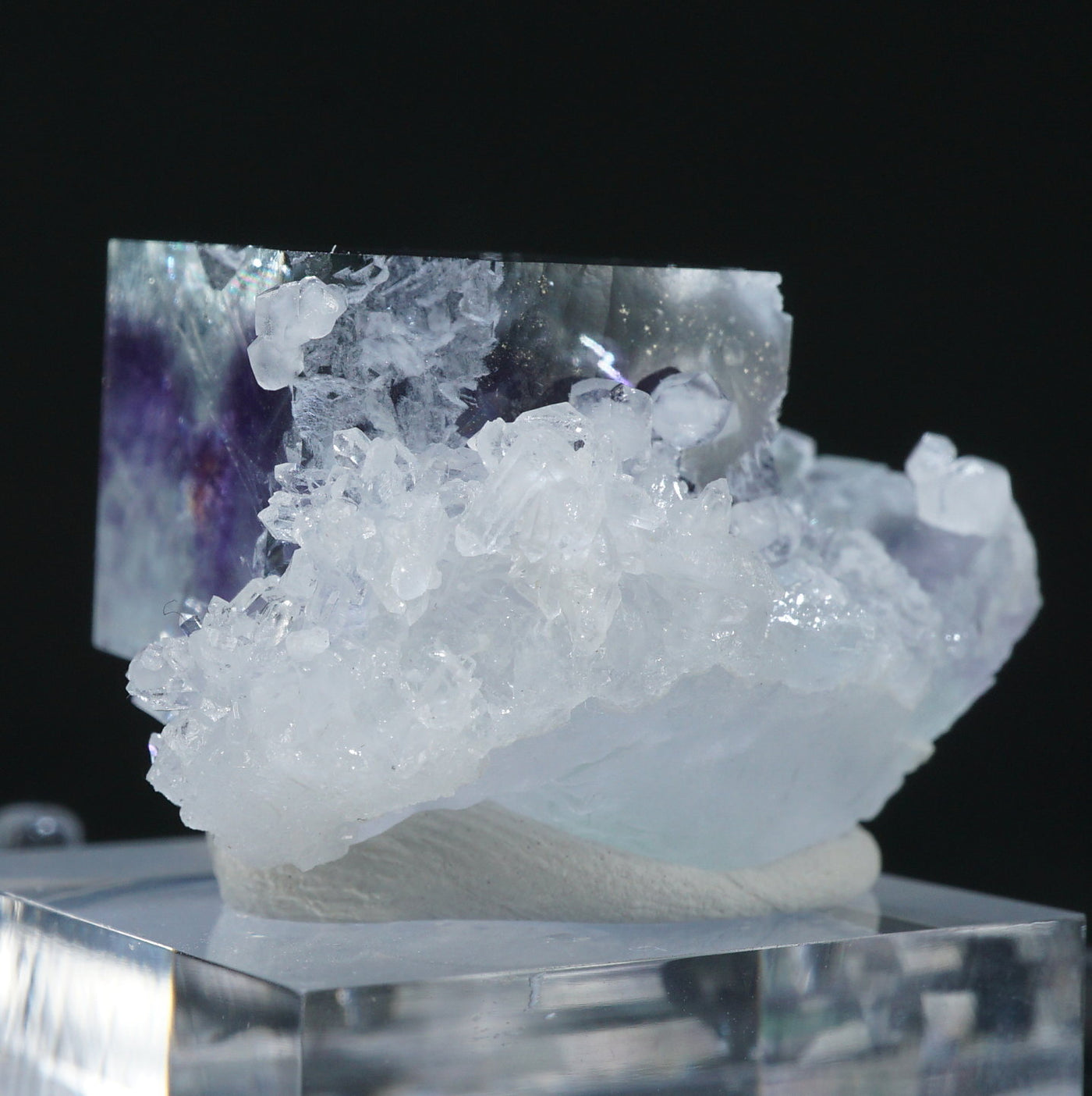 中国 浙江省産 フローライト・水晶 – 天然石ハッピーギフト