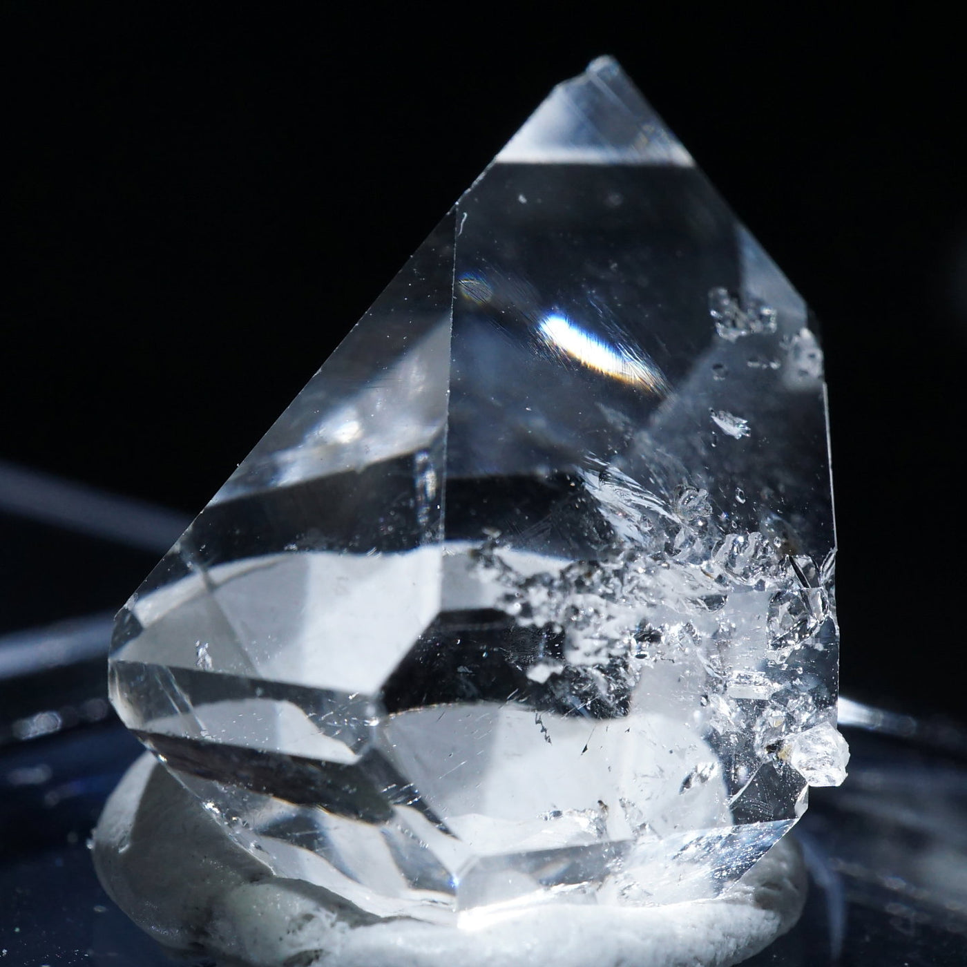 鉱物両錐水晶原石】 パキスタン産 両錐DT水晶 06 ハーキマー