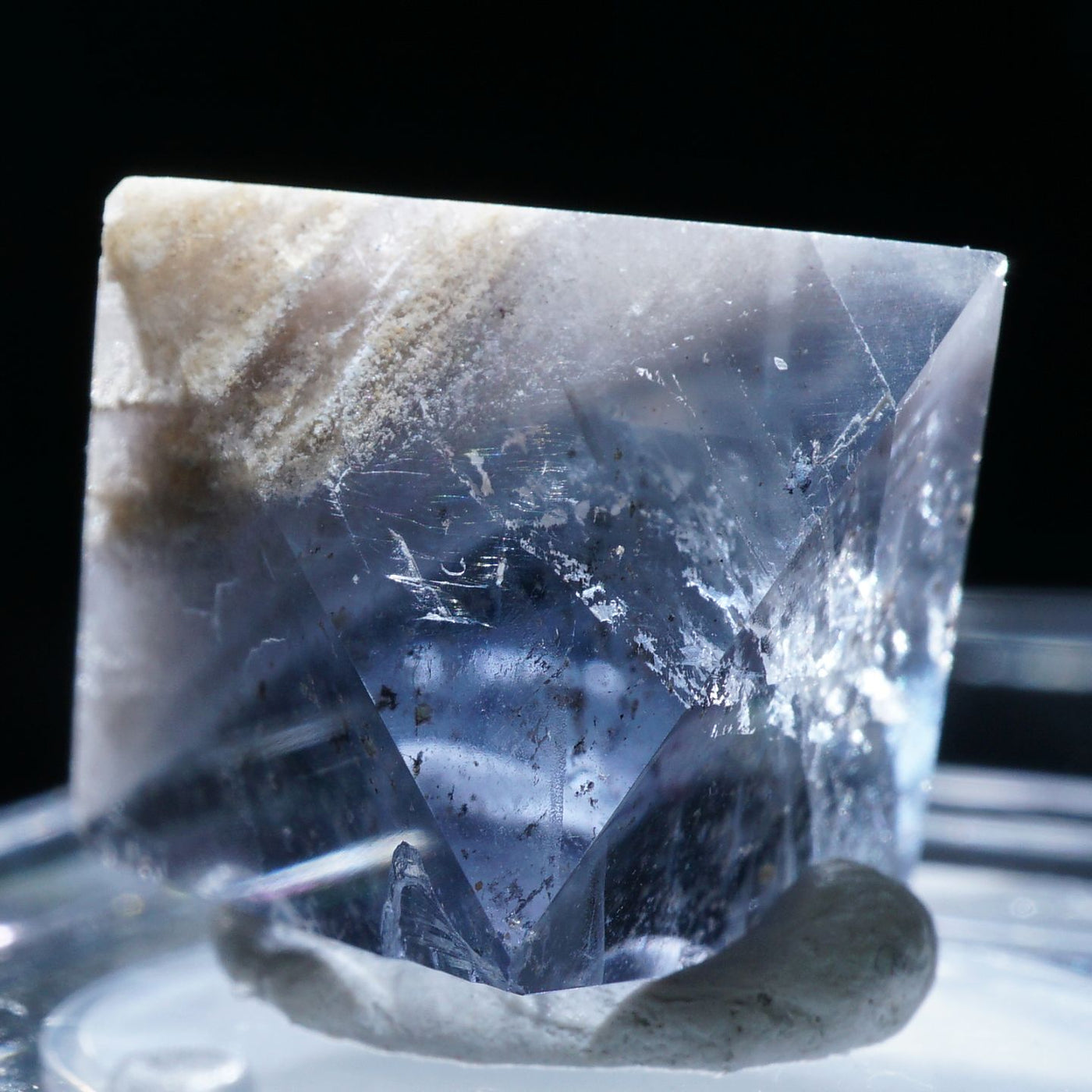 イリノイ産 ケイヴ・イン・ロック バイカラー フローライト 鉱物標本