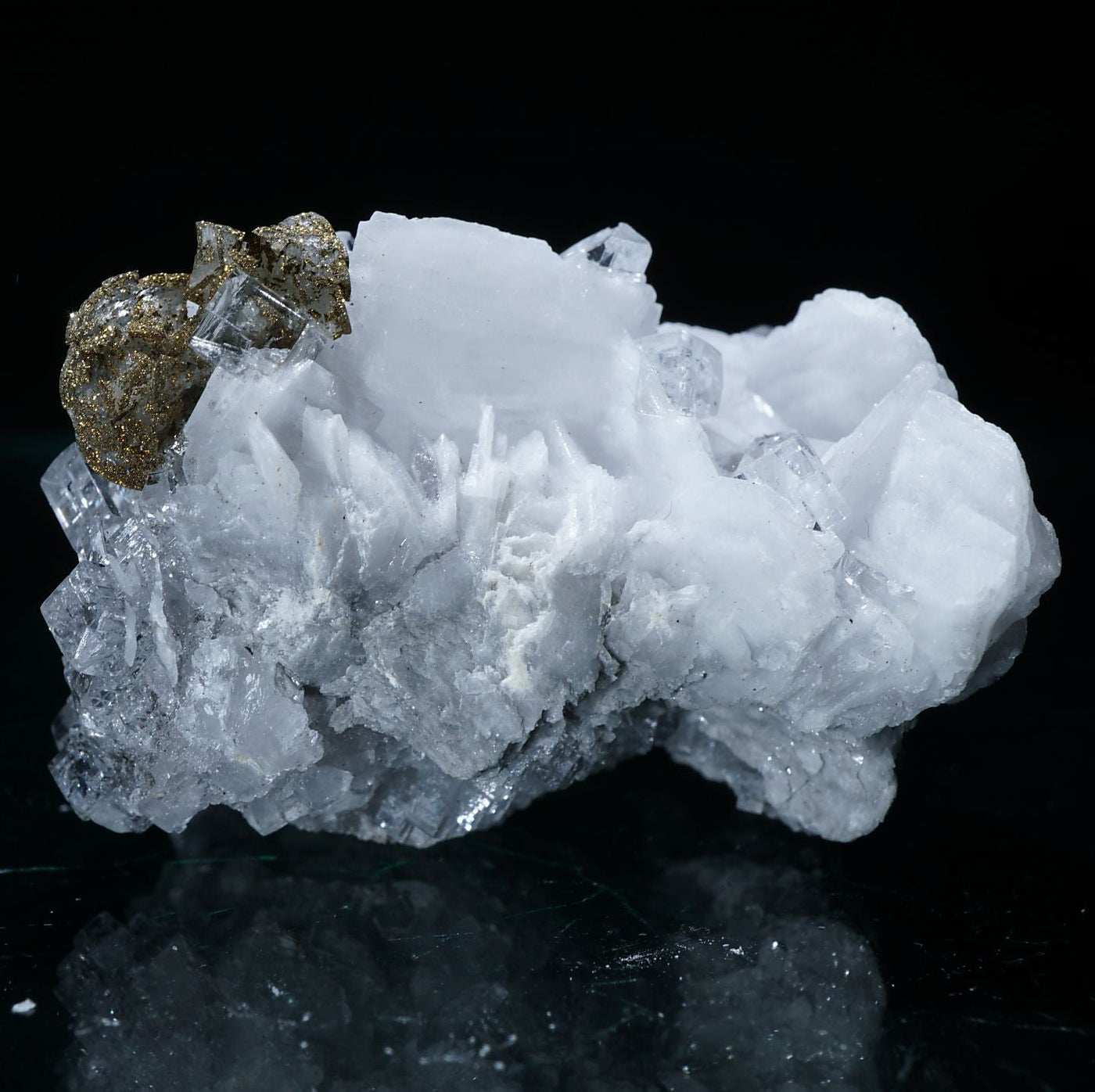 スペイン エミリオ鉱山産 フローライト ・バライト・ドロマイト・黄