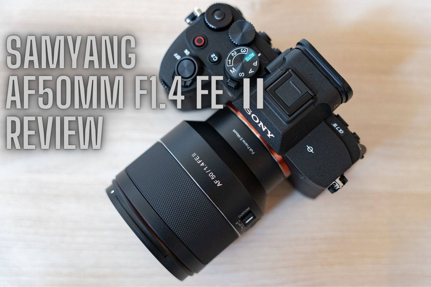中古 SAMYANG AF 50mm F1.4 FE II ソニーEマウント SAMYANG SAMYANG