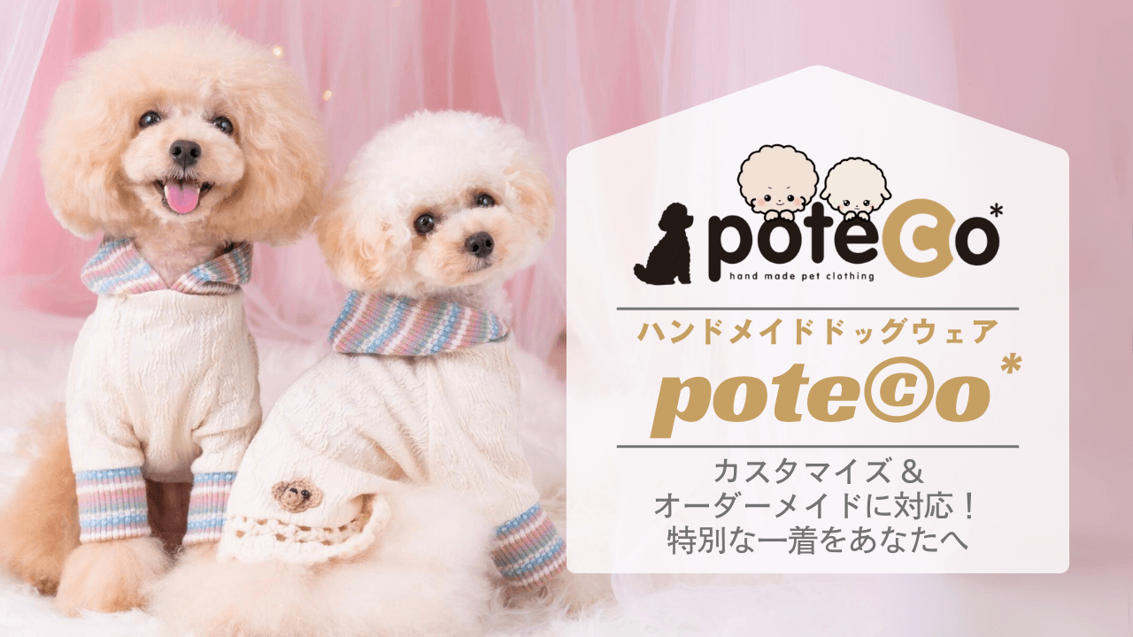 世界で一着のオーダーメイド服を作ろう！『ハンドメイドドッグウェア