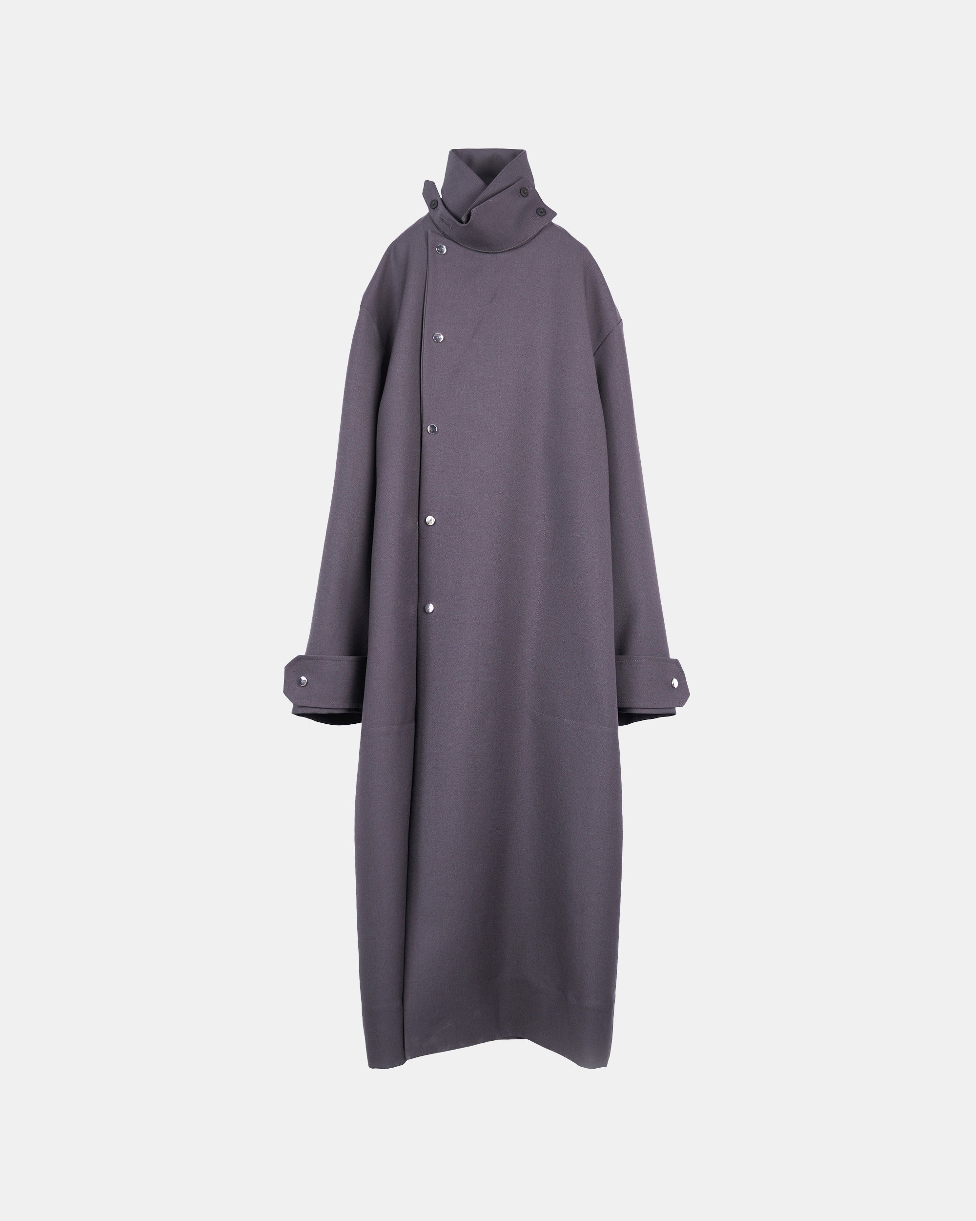 IRONVILLE - OVERSIZED WOOL TRENCH COAT SOLD OUT – HARUNOBUMURATA