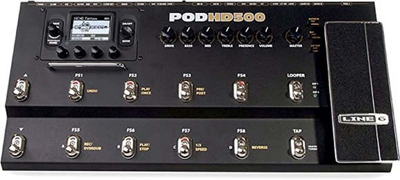 line6 POD HD500X ギターエフェクター Review: Line 6 POD HD500X