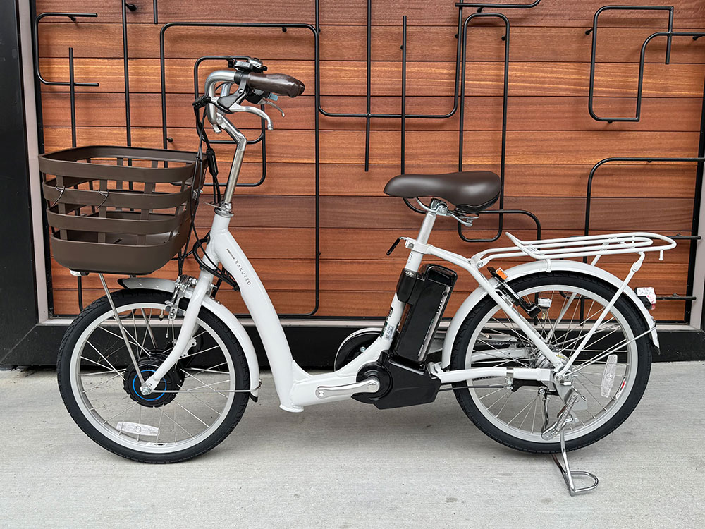 MOBI-BIKE 電動アシスト自転車 ホワイト MOBI-BIKE 48ボルト ホワイト