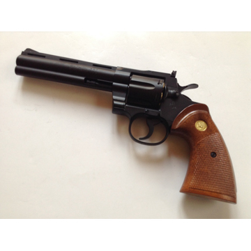 タナカワークス コルトパイソン R-model HW ブラック 6インチ ガスガン